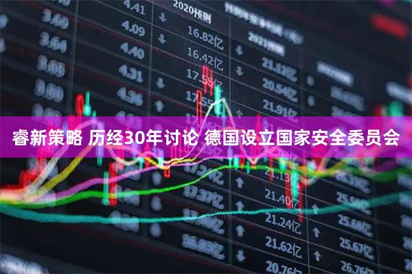 睿新策略 历经30年讨论 德国设立国家安全委员会